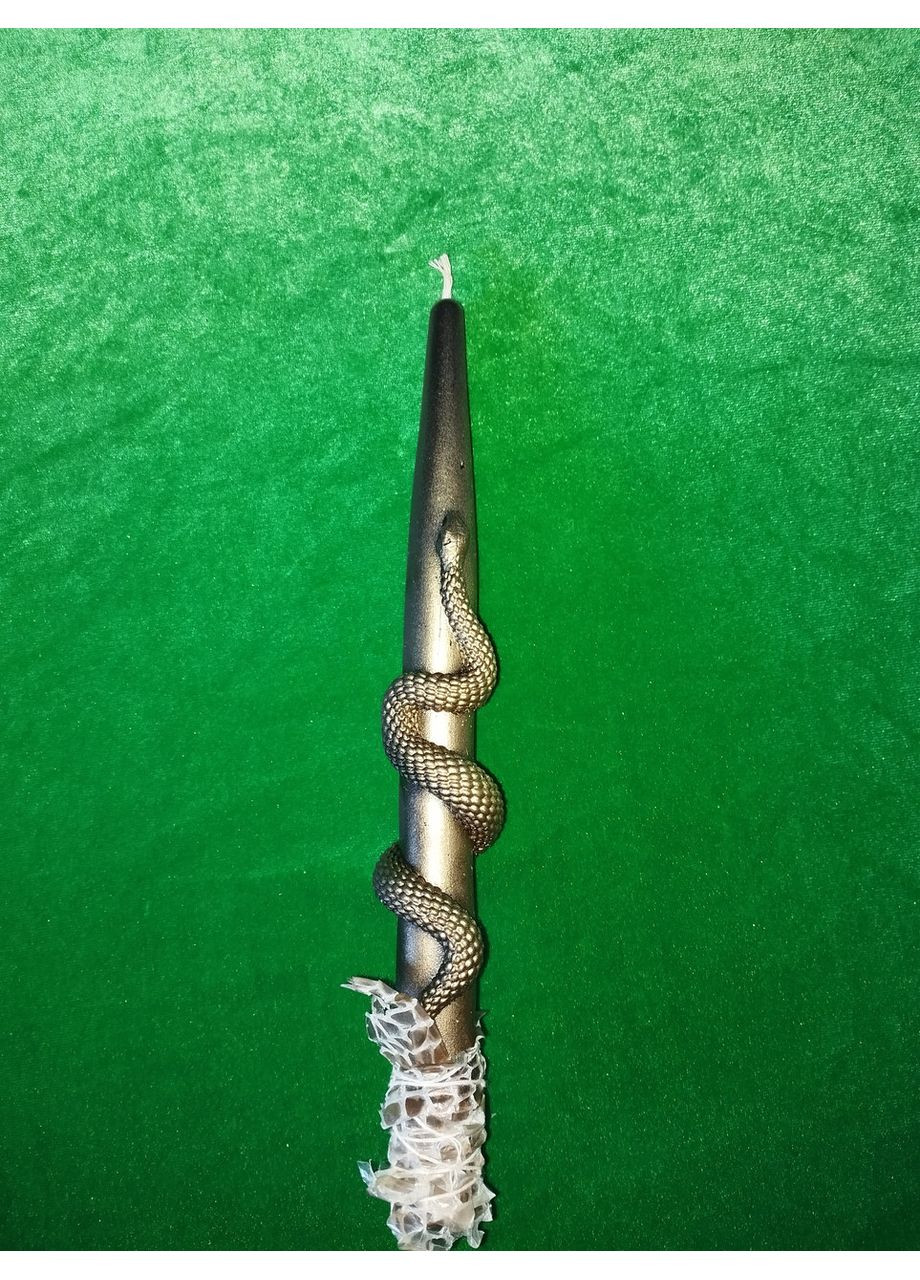 Свічка чорна "Змія "(за 1шт.) No Brand (350352260)