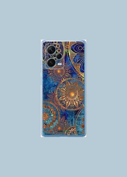Чохол на Xiaomi Redmi Note 12 Pro+ 5G Золотий візерунок "678u-3612-2448" Endorphone (348076747)