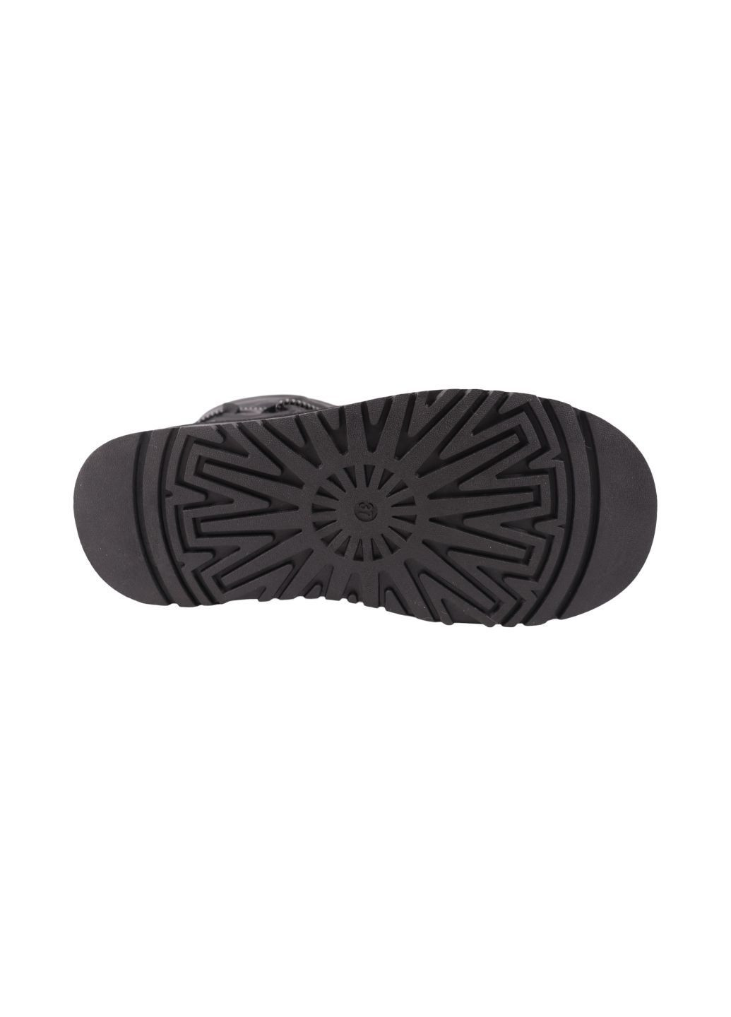 Угги женские черные балоновые на платформе Sorte Lady 159-25ZU (308862611)