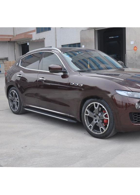 Бокові пороги V1 (2 шт) для Maserati Levante 2016- рр OEM (392184836)