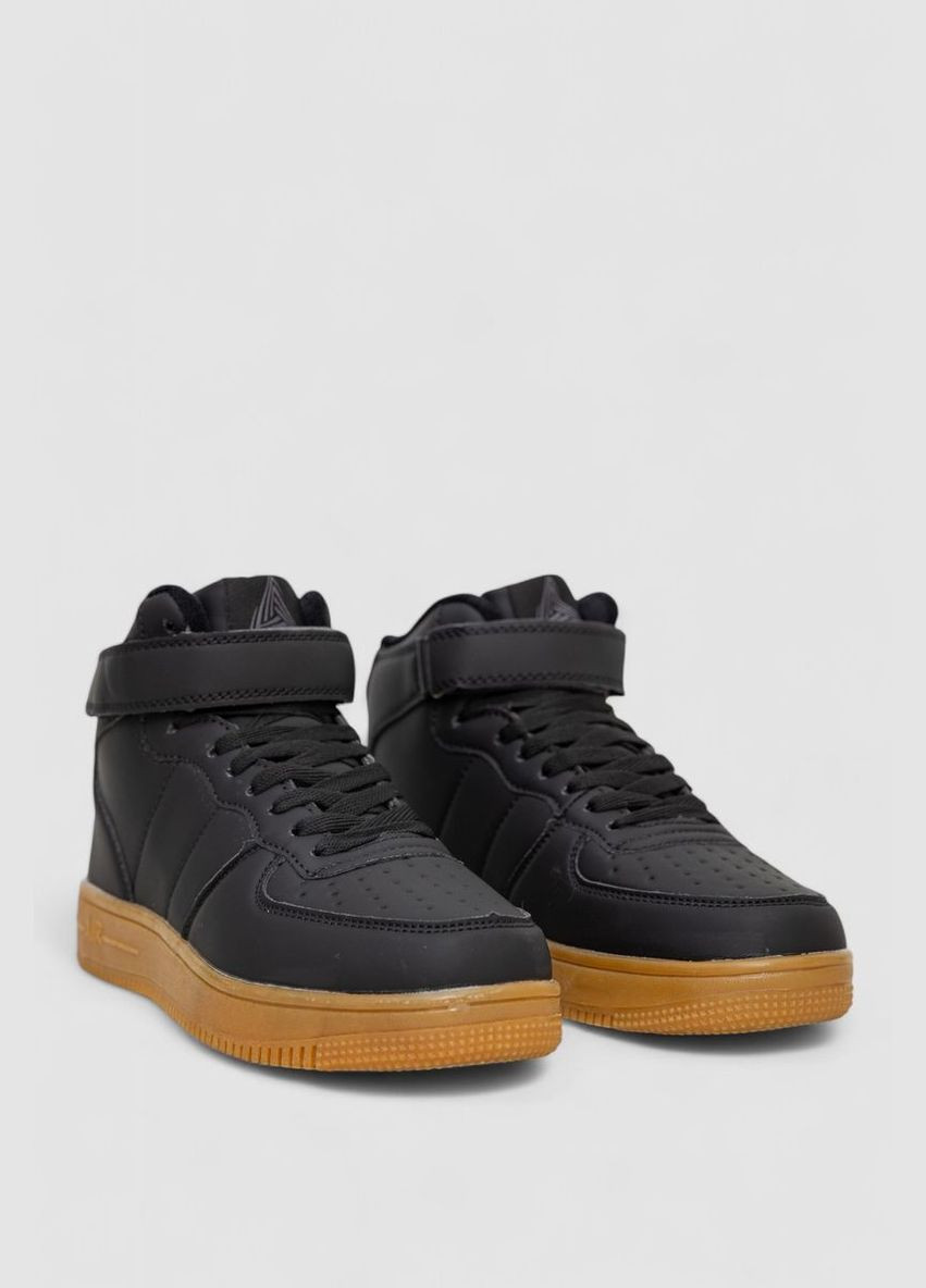 Черные зимние кроссовки мужские зимние на меху Paliament 248RH1020