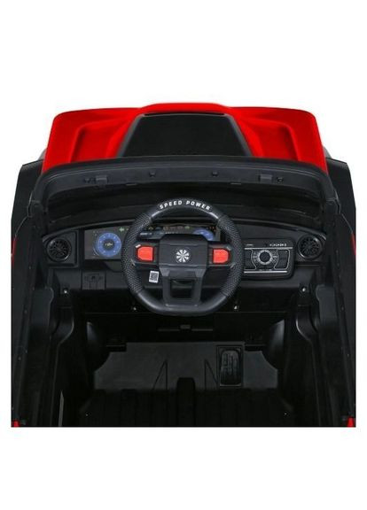 Электромобиль Mercedes 1х12V10AH 4х25W со свето-звуковыми эффектами красный (M5912 EBLR-3) MFC (364114850)