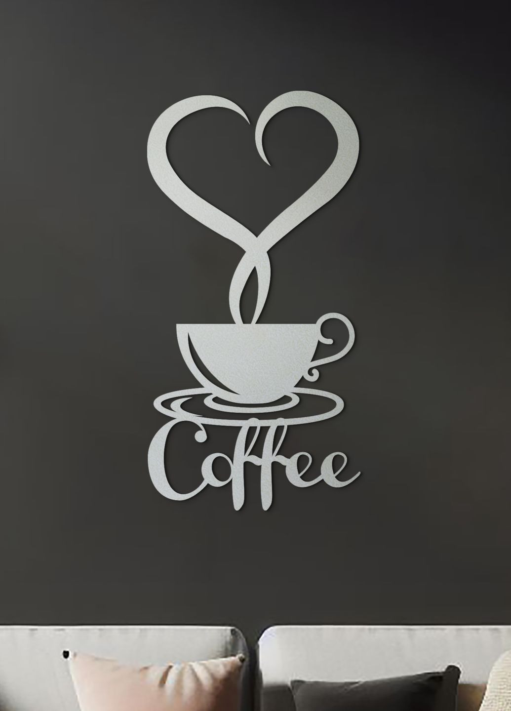 Настенный Декор в комнату, интерьерная картина из дерева "Львовский кофе", стиль минимализм 35х18 см Woodyard (291842907)