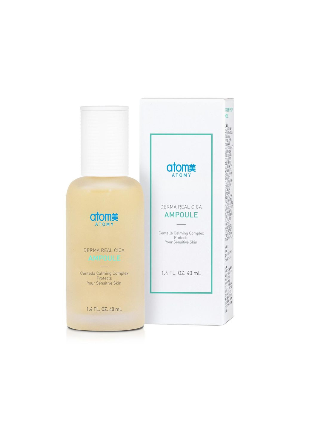 Ампула для чуттєвої шкіри CICA. 40 мл. Derma Real CICA Ampoule. Корея. Atomy (304418234)