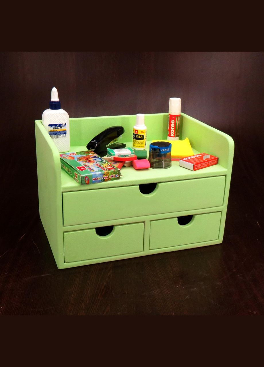 Органайзер настільний з дерева Монро мохіто (КНЦ-004653) No Brand (328228284)