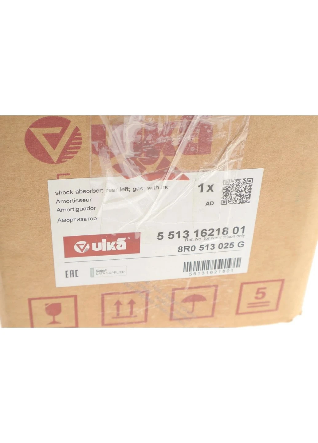 Амортизатор задний левый Audi Q5, Q3, A4 (11-) (55131621801) VIKA (360489078)