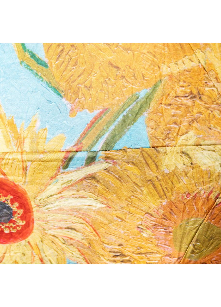 Комбинированный зонт механический ван гога "подсолнухи" прочный надежный из полиэстера диаметр 91 см hp-23-1m Yiwu (369142850)