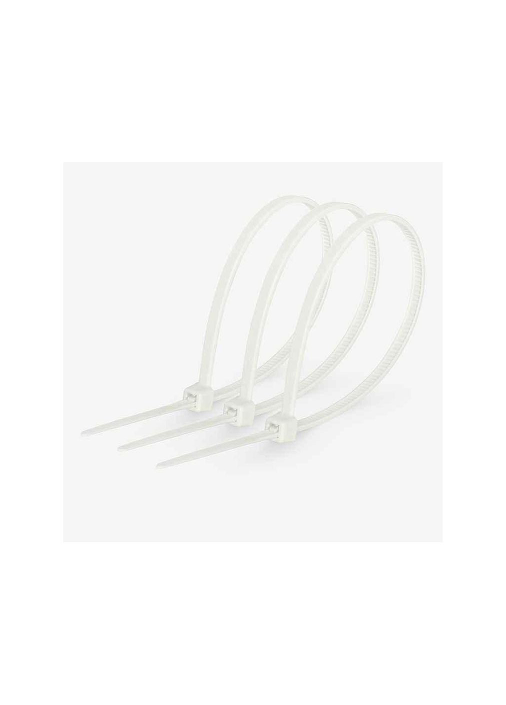 Хомут нейлоновый 8х500 белый (100шт в уп) ТМ ZIPLEX Husqvarna (322418579)