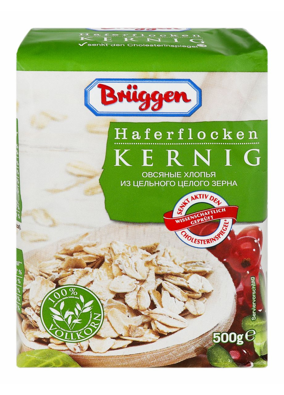 Пластівці вівсяні Haferflocken Kernig, 500 г Bruggen (388176700)
