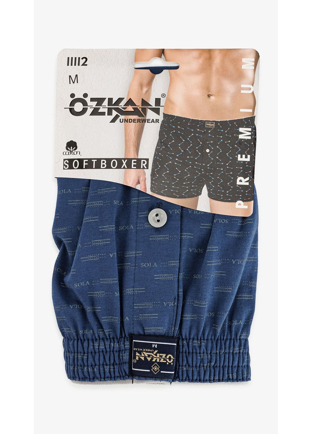 Трусы мужские 11112 Синий shop (2000999317200) No Brand (366425775)