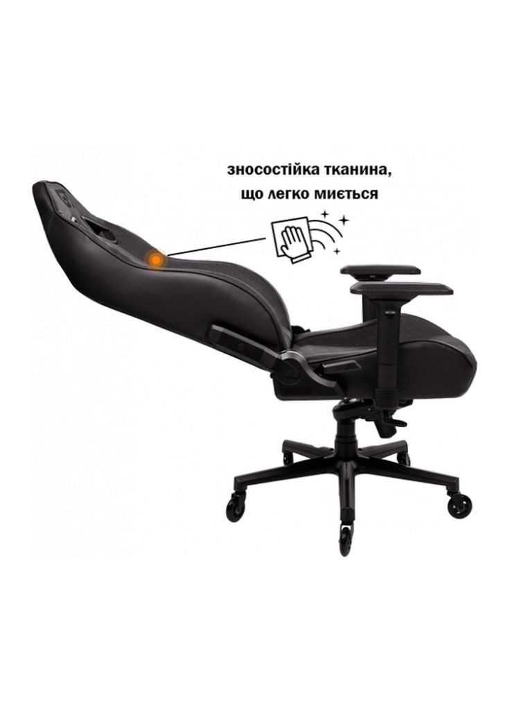 Кресло игровое (m492584) GT Racer X-8009 Dark Gray/Black (369021988)