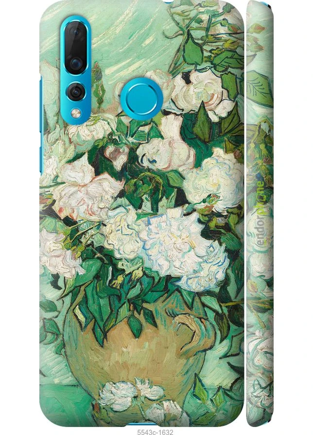 Чехол на HUAWEI Nova 4 Винсент Ван Гог. Ваза с розами "5543m-1632-70447" Endorphone (387719854)
