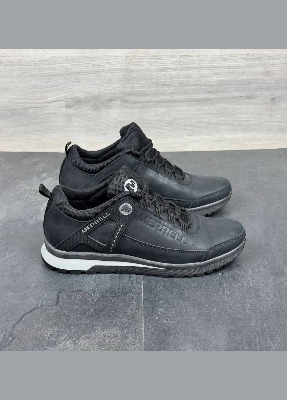 Черные демисезонные мужские кроссовки No Brand