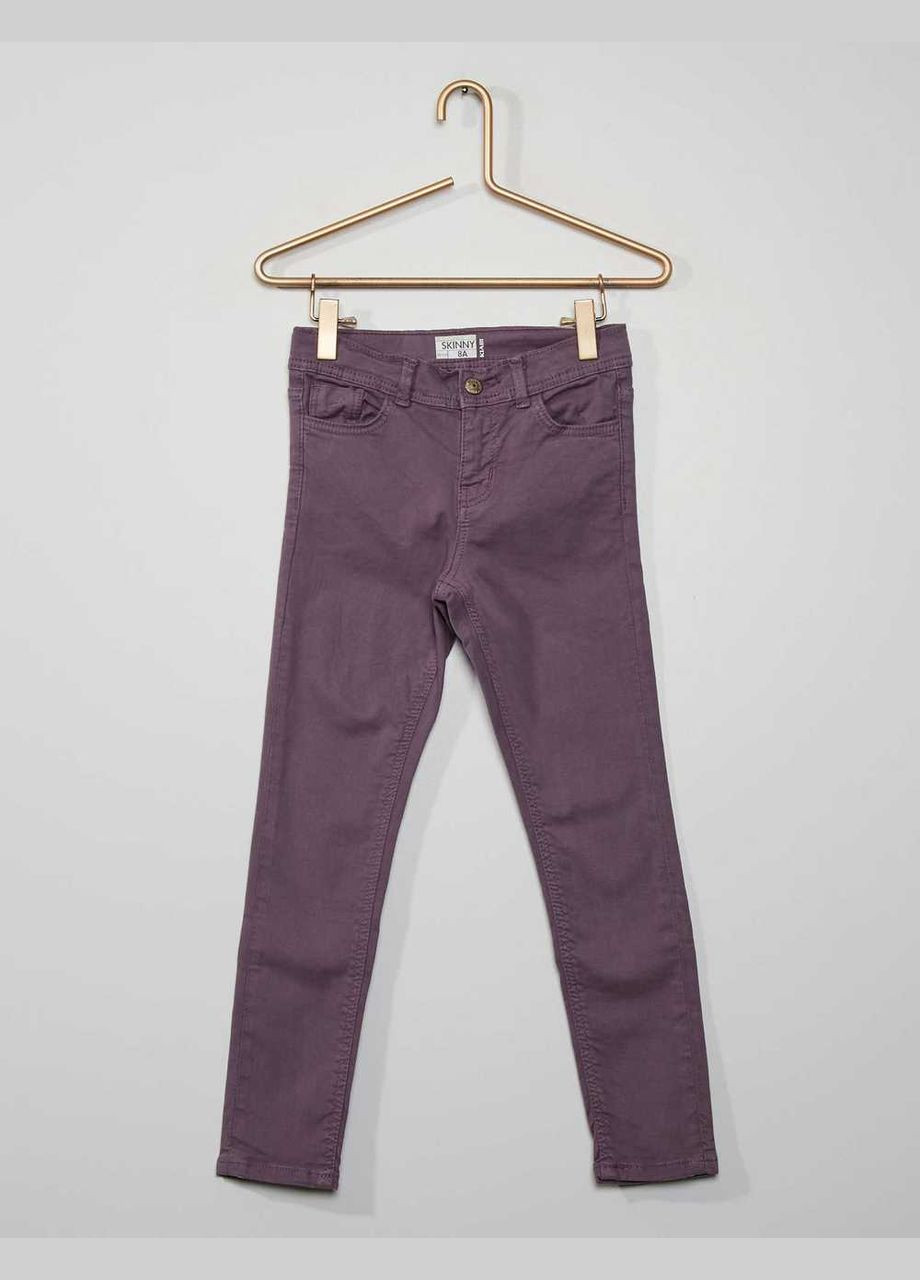 Светло-фиолетовые джинси skinny демисезон,бледно-фиолетовый, Kiabi