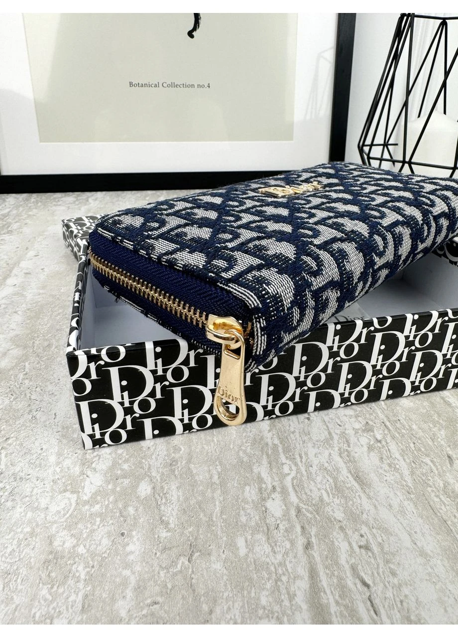 Кошелек Dior женский Кошелек Диор текстильный MDR No Brand (369935489)