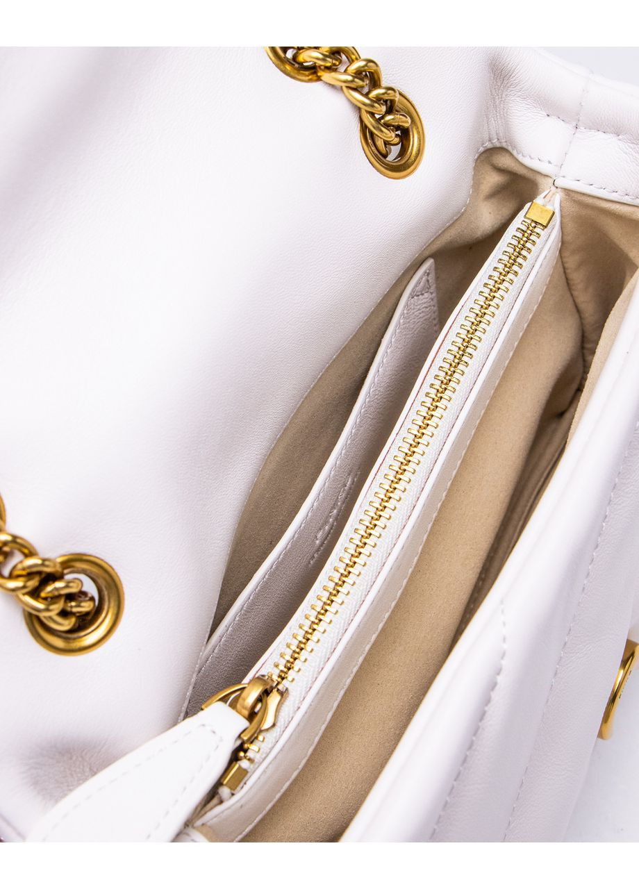 Сумка женская Baby Love Bag Puff Maxi Quilt White/Gold No Brand (362488614)