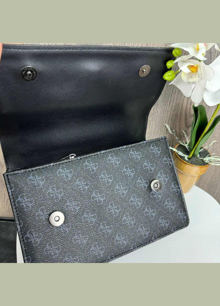 Якісна жіноча міні сумочка клатч на ланцюжку чорна сумка на плече OEM (328948452)