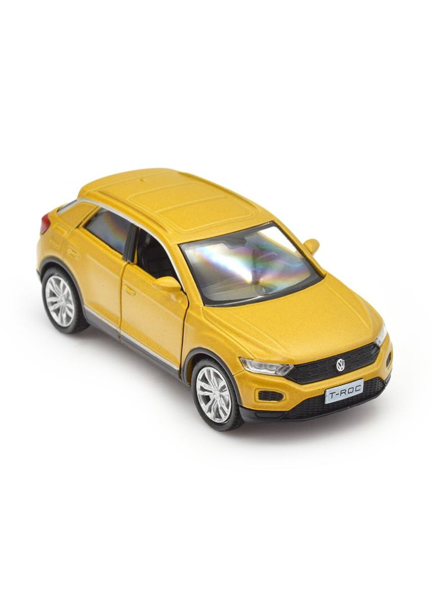 Автомодель Volkswagen T-Roc 2017 250345U Золотой TechnoDrive (316026221)