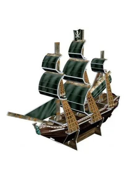 Пазл Cubic Fun 3D Корабль Месть Королевы Анны серия мини (S3031h) CubicFun 3D Корабель Помста Королеви Анни серія міні (366070360)