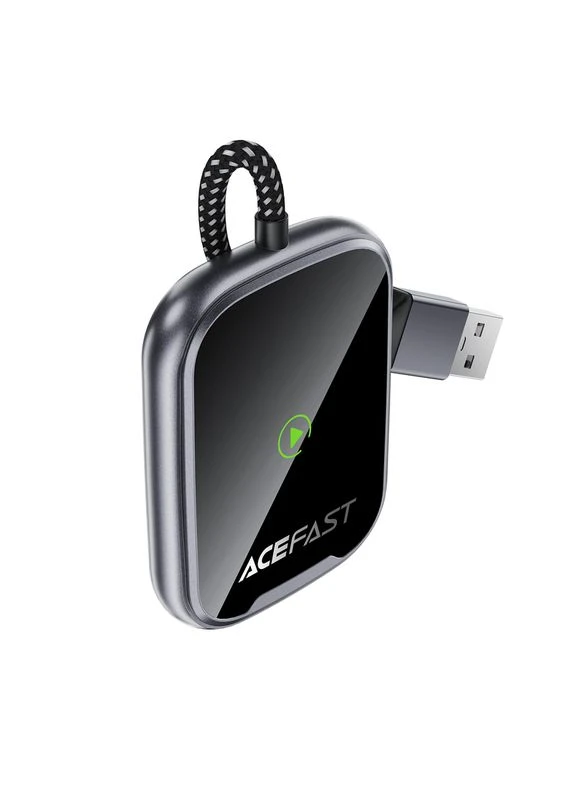 Адаптер QC1 CarPlay wireless adapter for car (6974316285793) Acefast (391417673)