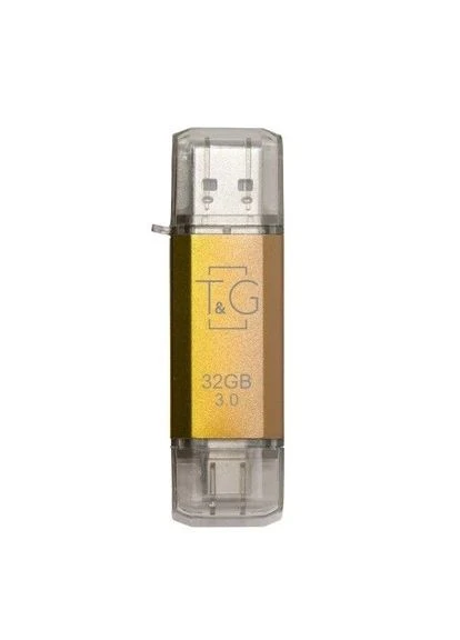 Флеш накопичувач USB 32Gb Star TG009TC, Gold, Type-C / USB 3.0 (TG009TC-32GGD3) 000-TG009TC-32GGD3 T&G (397111830)