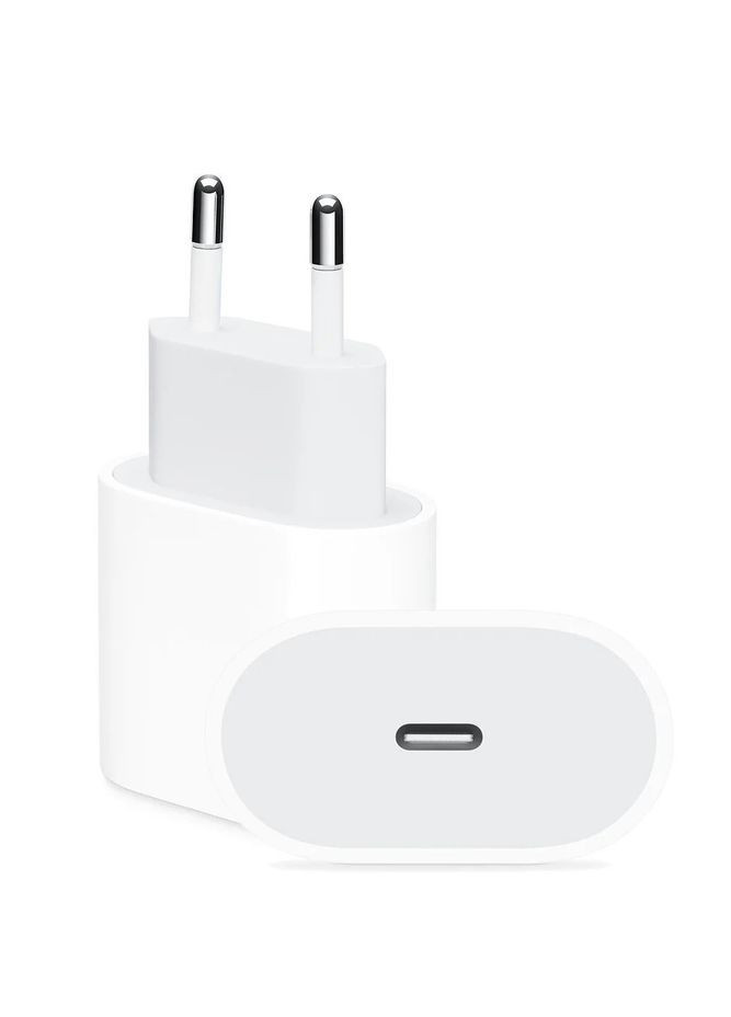 Сетевое зарядное устройство для iPhone iPad USB-C Power Adapter 20W White UKC (324234603)