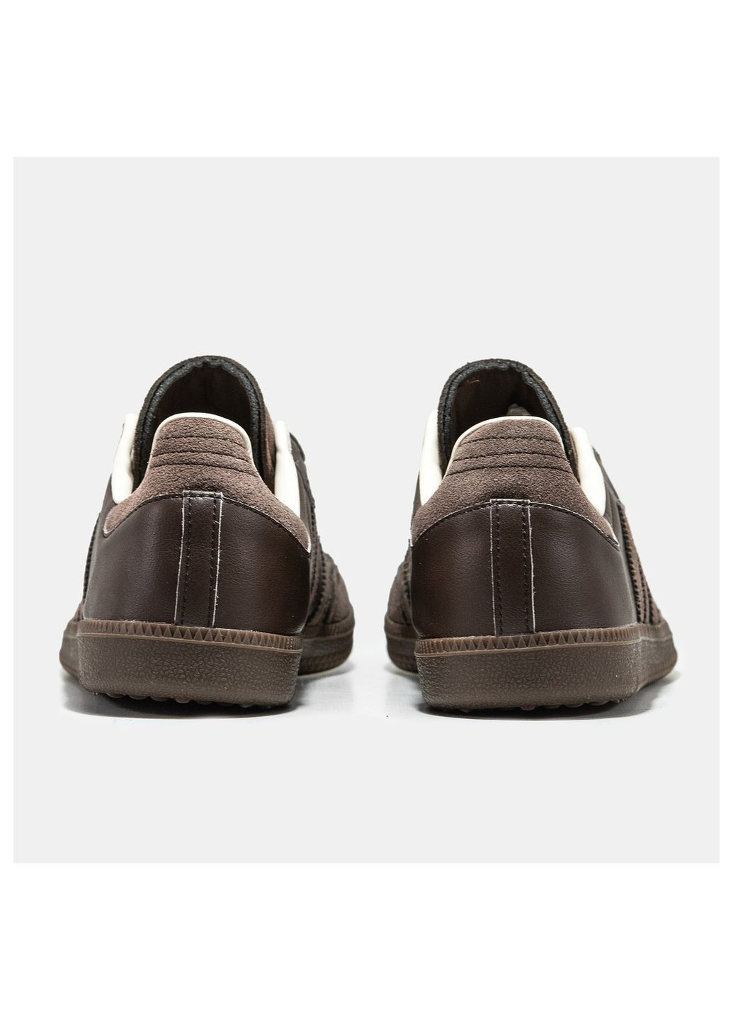 Коричневі Осінні кросівки чоловічі, в'єтнам adidas Samba Brown