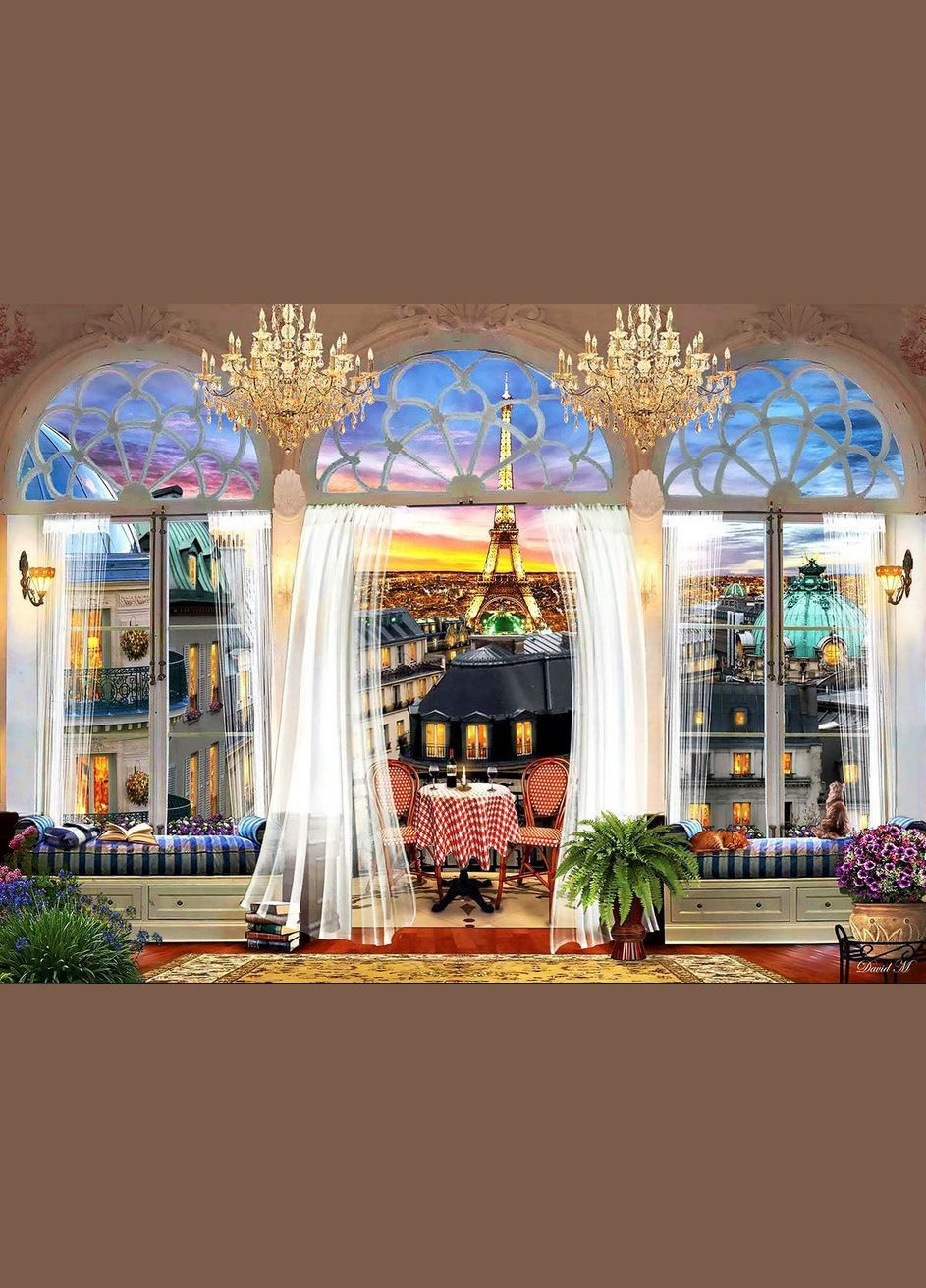 Пазл Тераса на даху в Парижі 1000 елементів Anatolian (342717554)