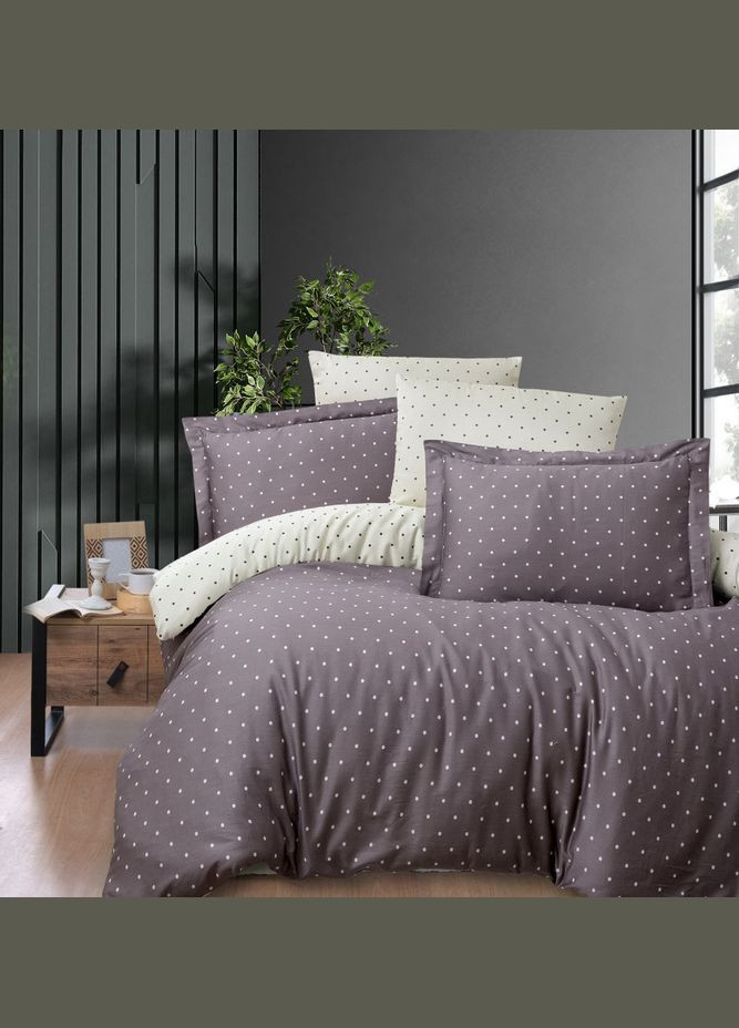 Постельное белье Cotton 160x220 см Point Lilac First Choice (318387072)