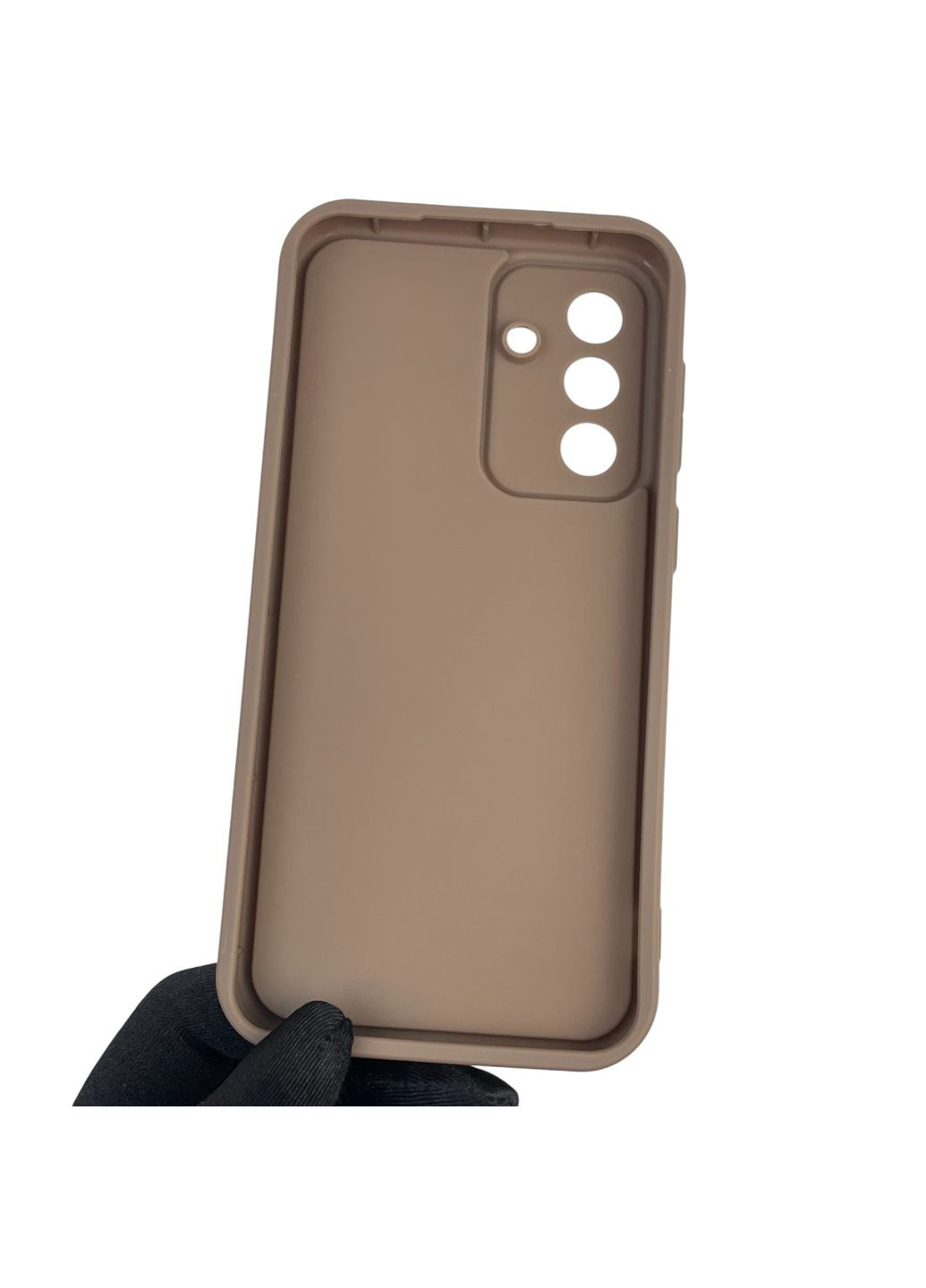 Чехол силиконовый Soft Touch с 3D принтом для Galaxy A36 5G (SM-A366U) коричневый (Полная защита камеры) Samsung (371652824)