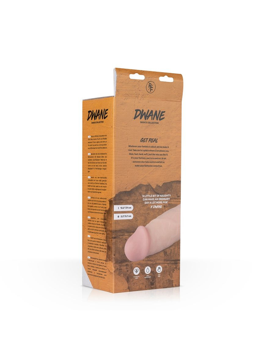 Реалістичний вібратор Dwane – 31 см Real Fantasy (298936234)