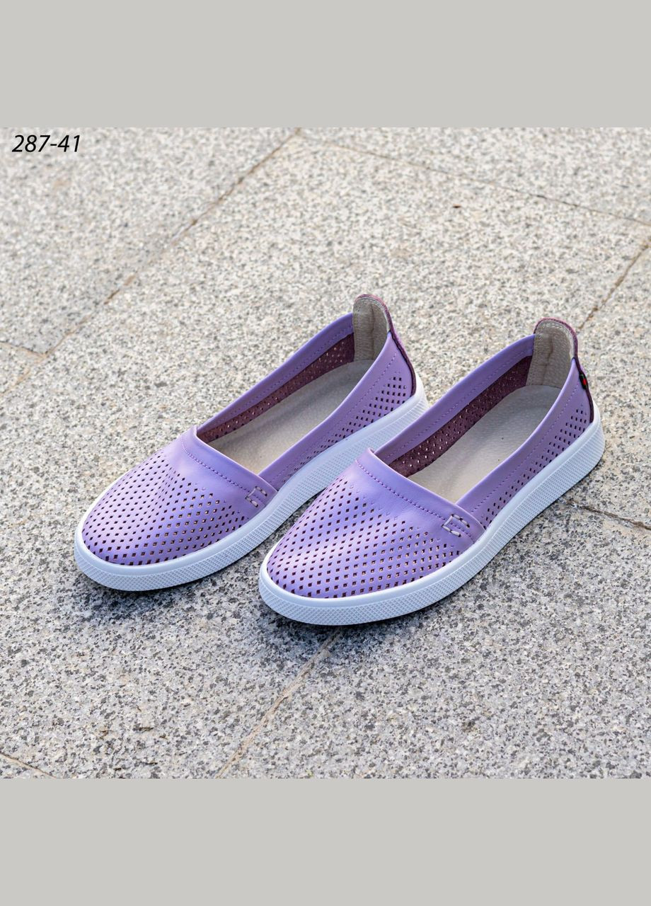 Фиолетовые мокасины Vakko