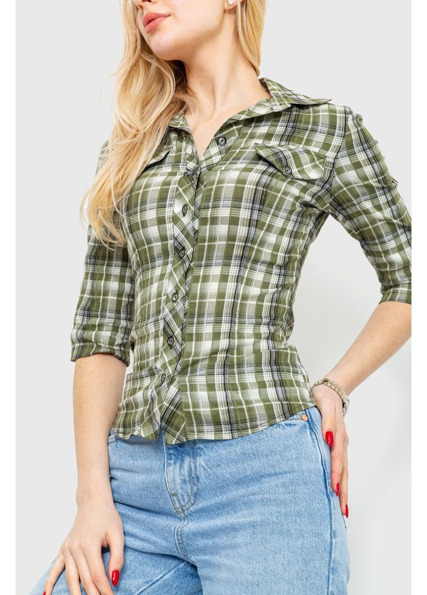 Оливковковая (хаки) рубашка Sport Line