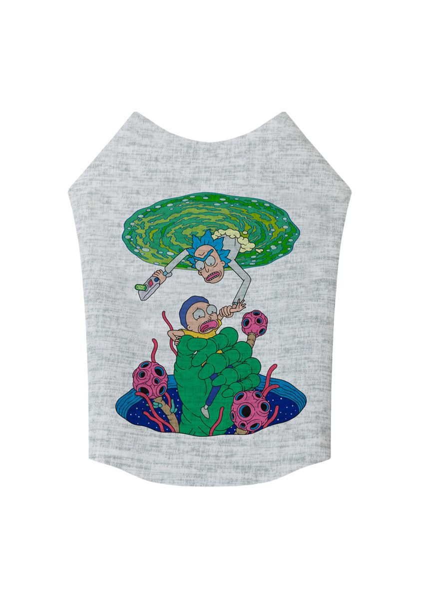 Майка для собак Clothes "Рік і Морті 3" XS22 B 30-35 см С 19-24 см WAUDOG (279571057)