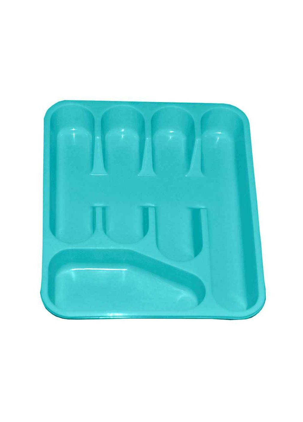 Лоток для столових приладів бірюзовий Консенсус (354340236)