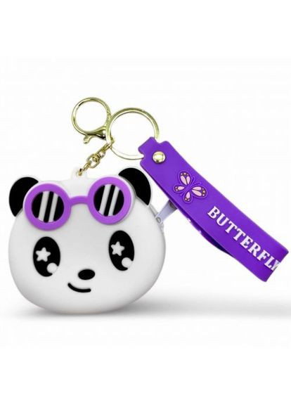 Гаманець силіконовий "Панда" (8 см) фіолетовий MIC (361424384)