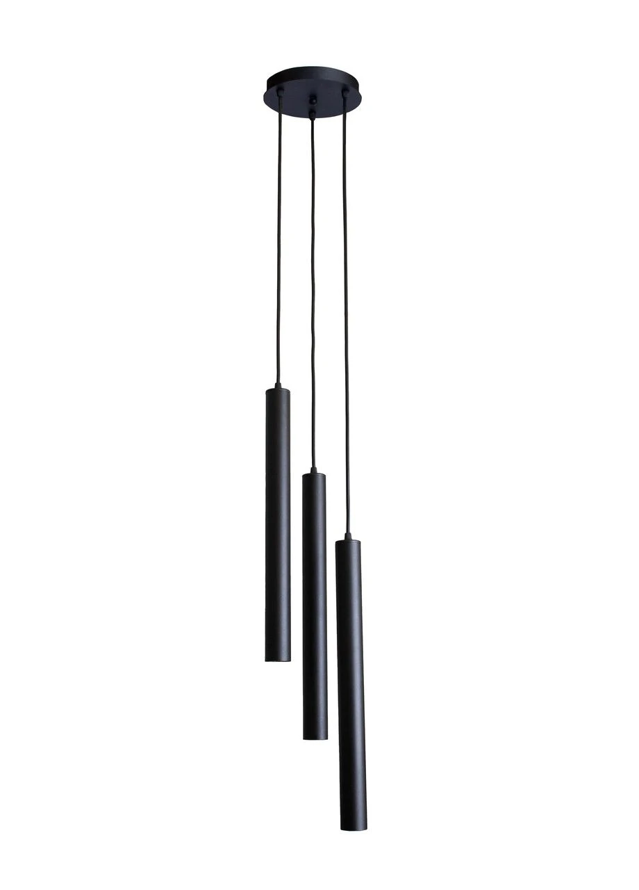 Светильник Elegant подвесной на круглой основе NL 4045-3R BK MSK Electric (398361968)