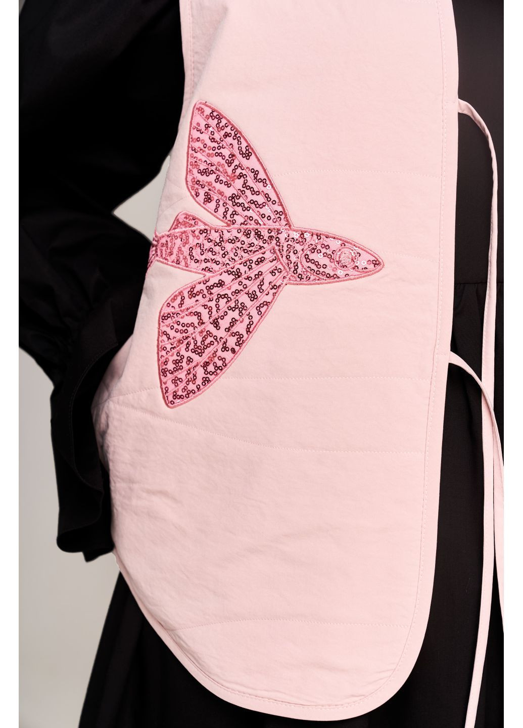 Жилет стьобаний з аплікацією "Летюча риба" SYNONYMS (365590762)