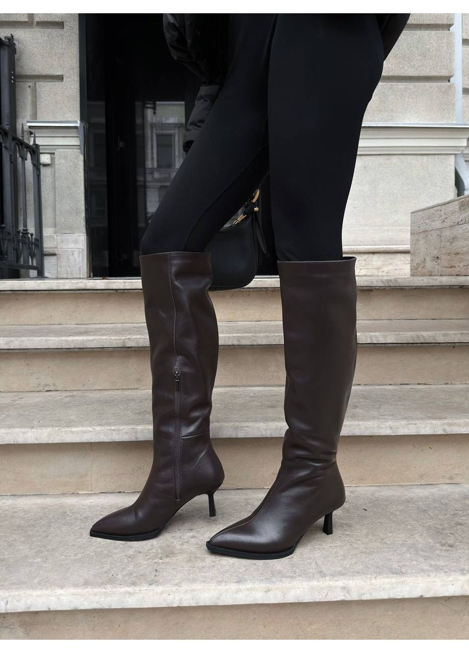 Стильні жіночі чоботи No Brand (370878104)