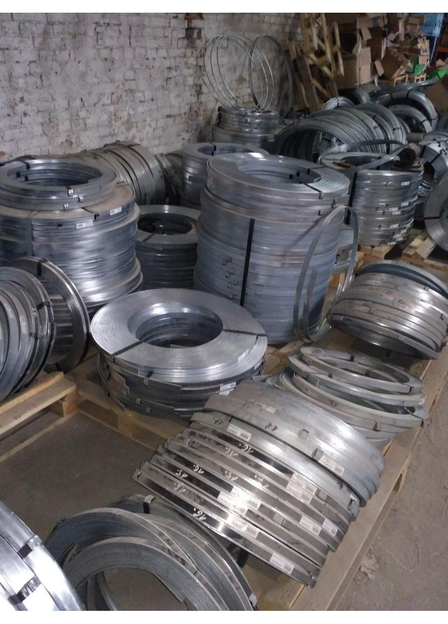 Полоса оцинкованная 40х4 (бухта 50кг -40м) Cynk-Mal (364552891)