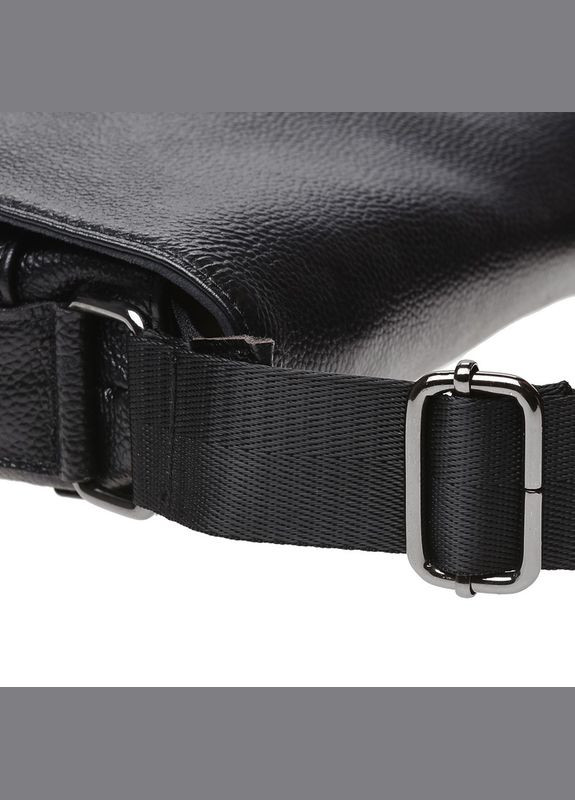 Сумка мужская через плечо кожаная K1238 Черный Keizer (302009216)