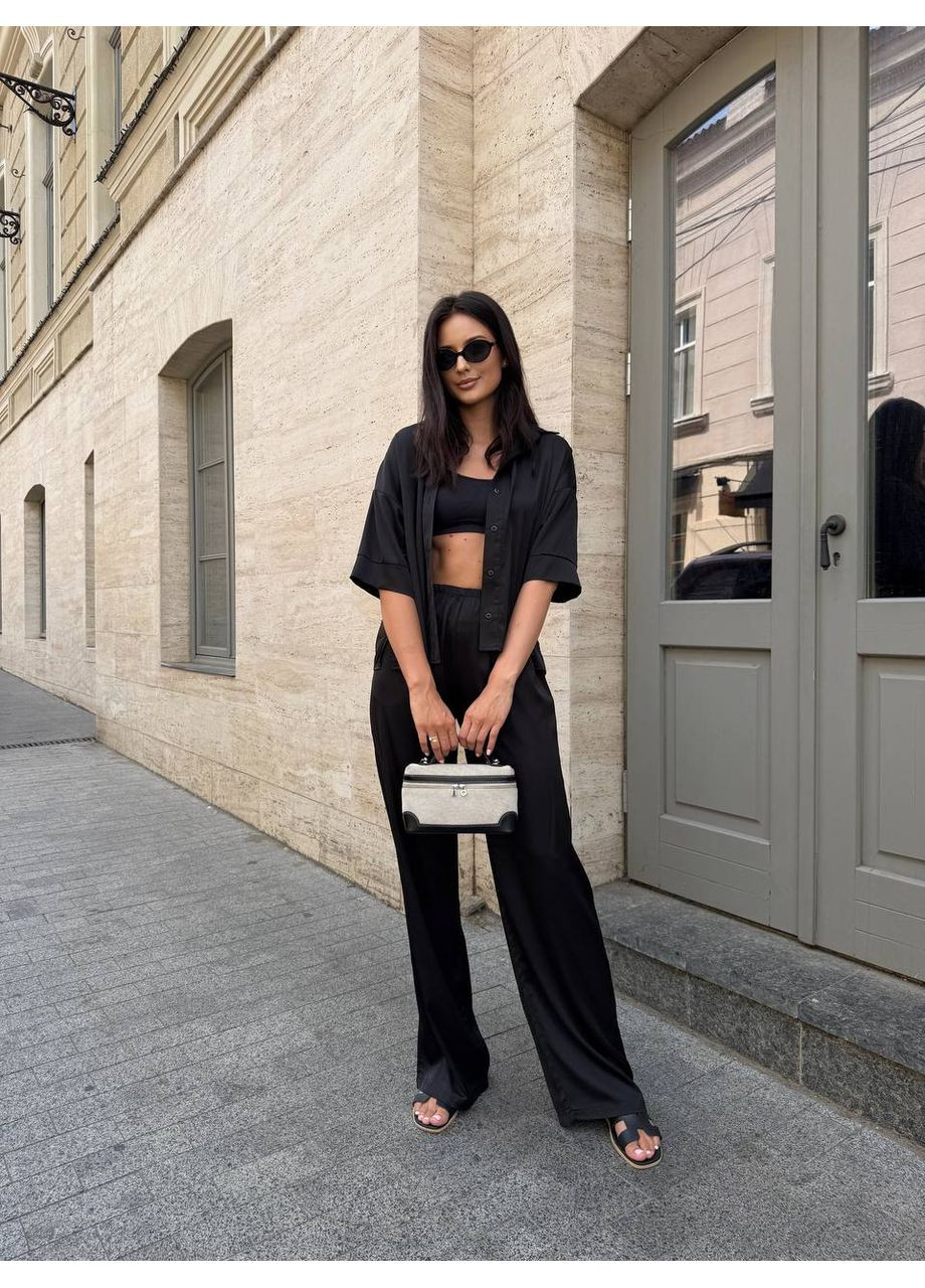 Жіночій легкий костюм двійка.сорочка та штани Україна (349821569)