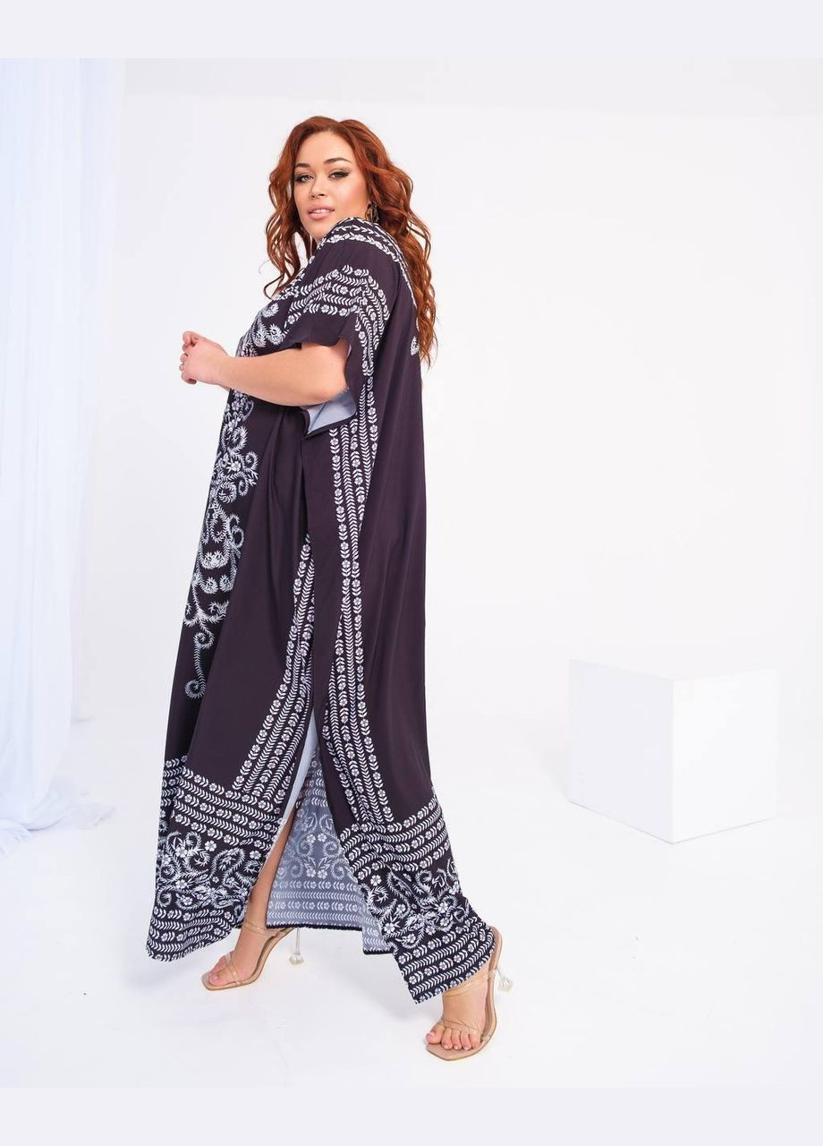 Жіноча пляжна туніка-сукня 1356 No Brand oversize (298289615)