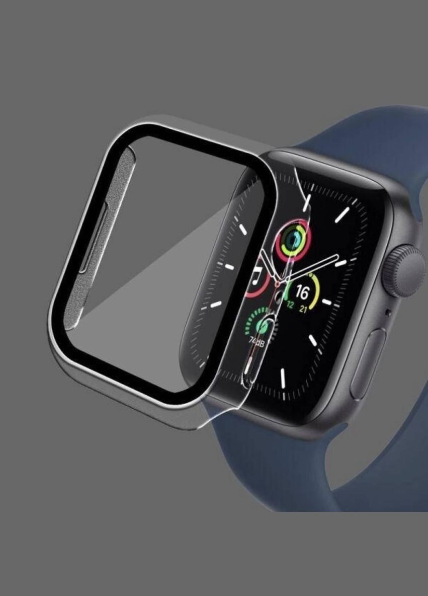 Защитный чехол со стеклом для Apple Watch Прозрачный CHOICE (317297515)
