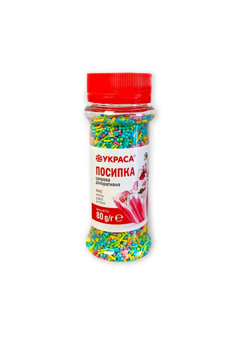Микс посыпок "ЦВЕТНЫЙ МИКС" Украса (325875863)