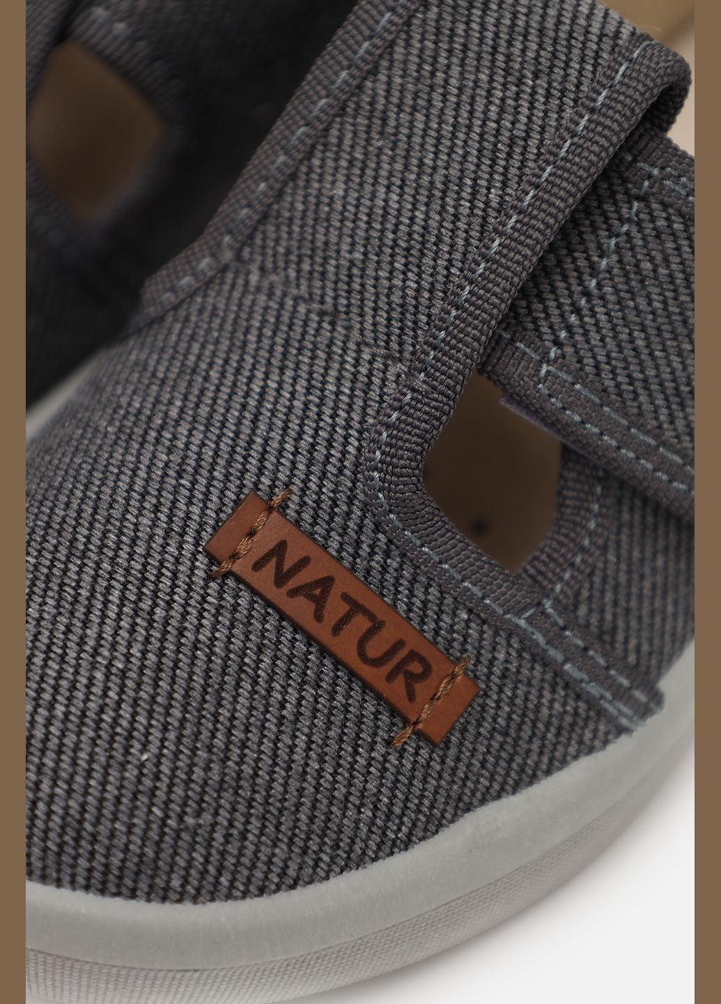 Серые слипоны для мальчика цвет серый цб-00280760 Waldi