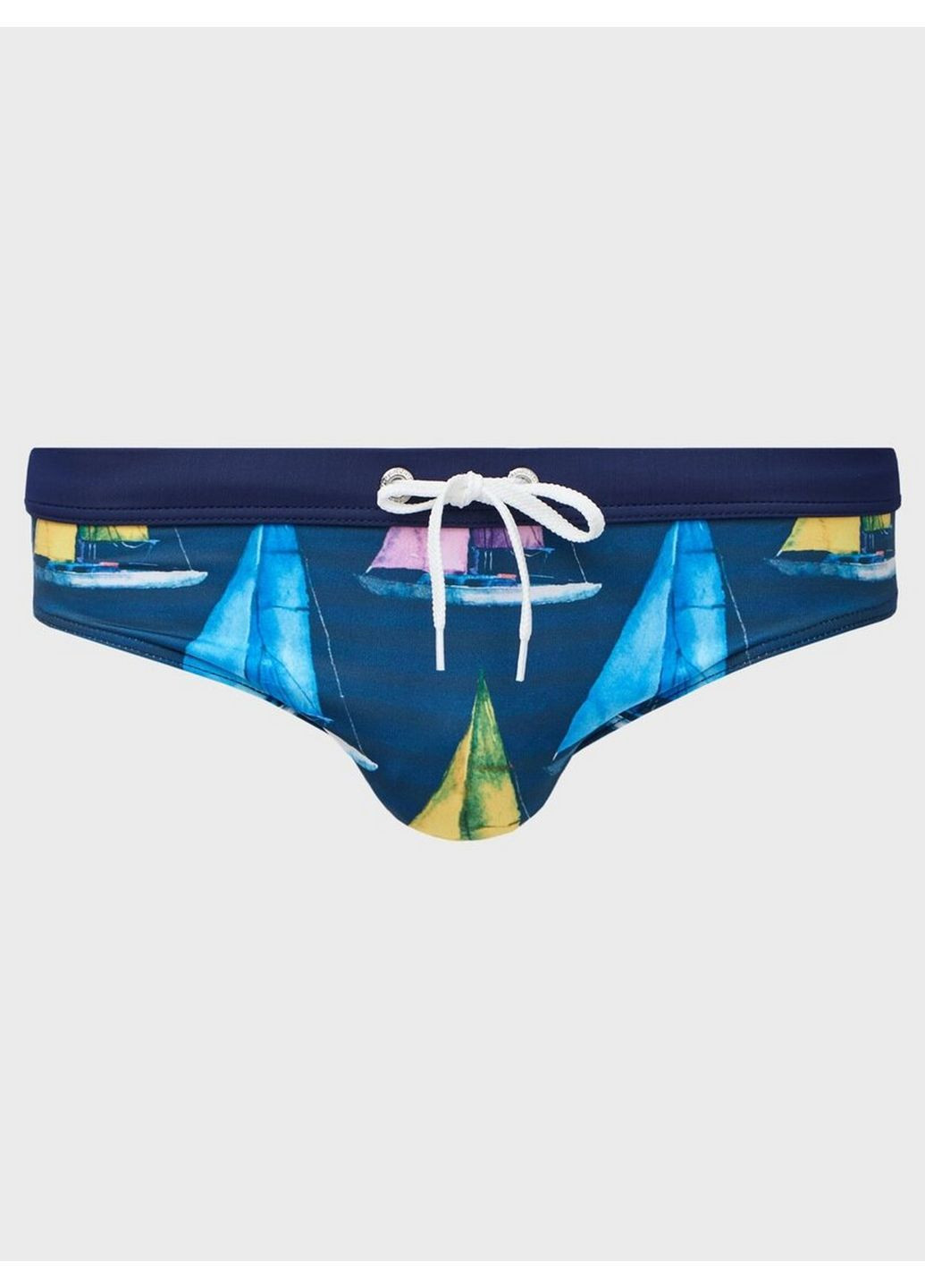 Плавки пляжні 1901s2 темно сині швидковисихаючі чоловічі з підкладкою для моря та басейну Geronimo (370853649)