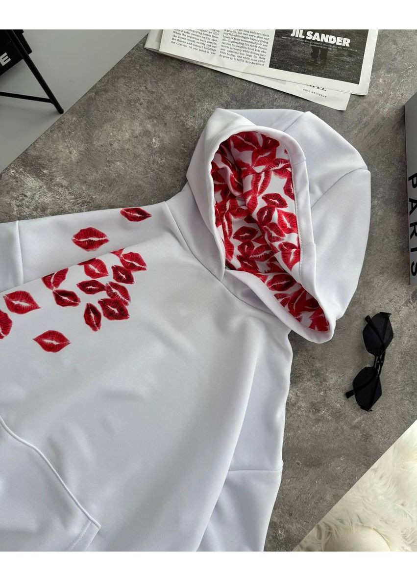 Жіноче біле худі Україна (349817919)