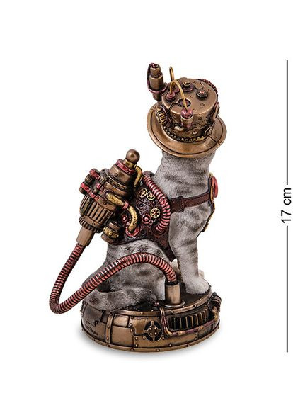 Статуэтка в стиле Стимпанк Мистер Кот 17 см 1907217 полистоун Veronese (302239213)