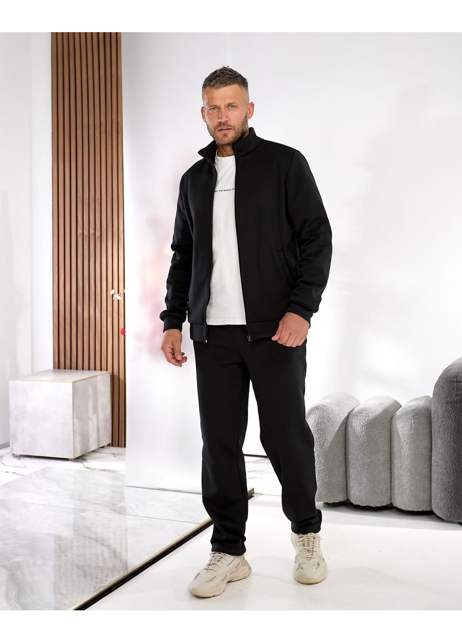 Чоловічий спортивний костюм на флісі "Street Force" – Розмірна сітка в описі DK/DL Мода без кордонів (360573693)